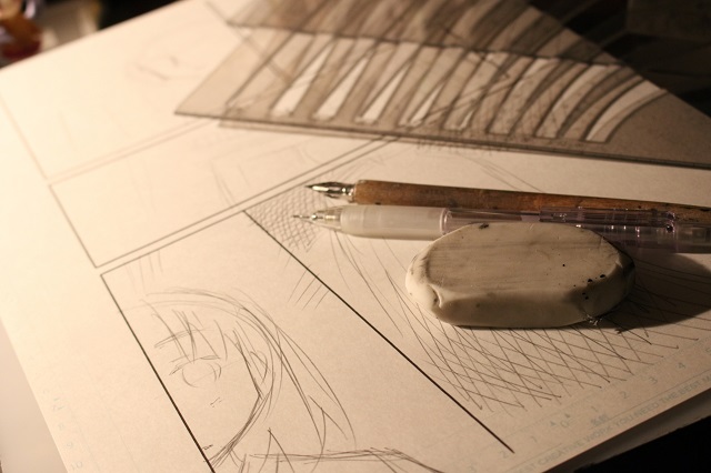 漫画の制作